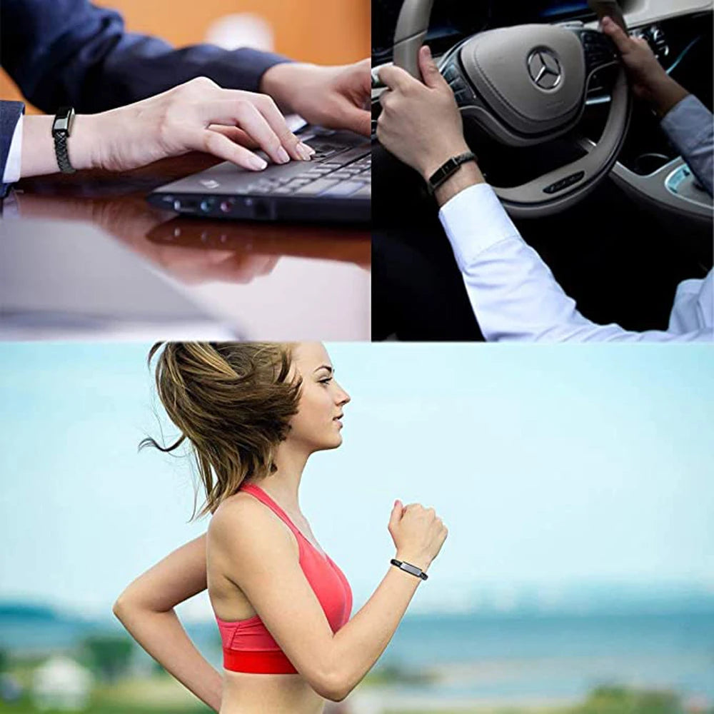 3-in-1 Leather Bracelet Charger for iPhone & Android
