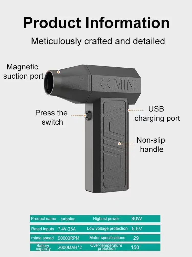TurboJet™ Air Duster Pro