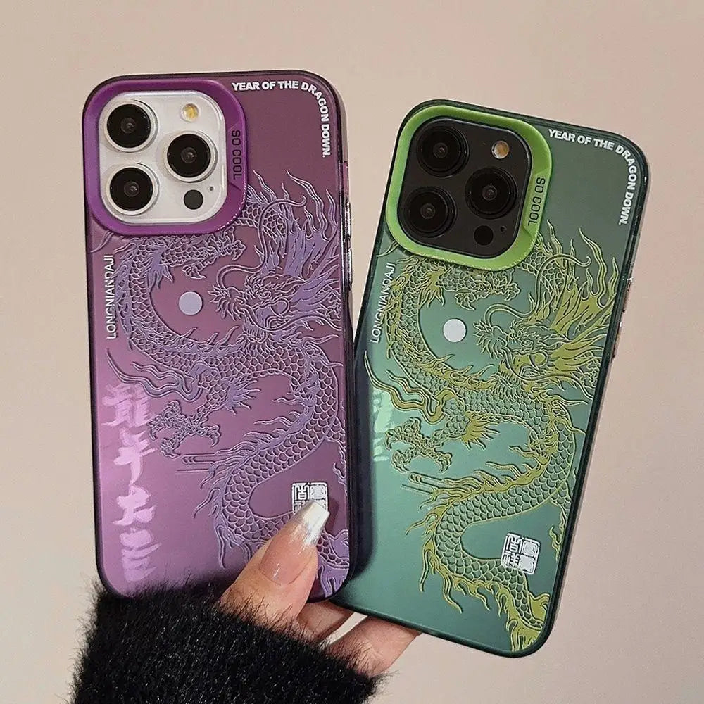 Luxury Dragon Laser Case for Xiaomi & Redmi