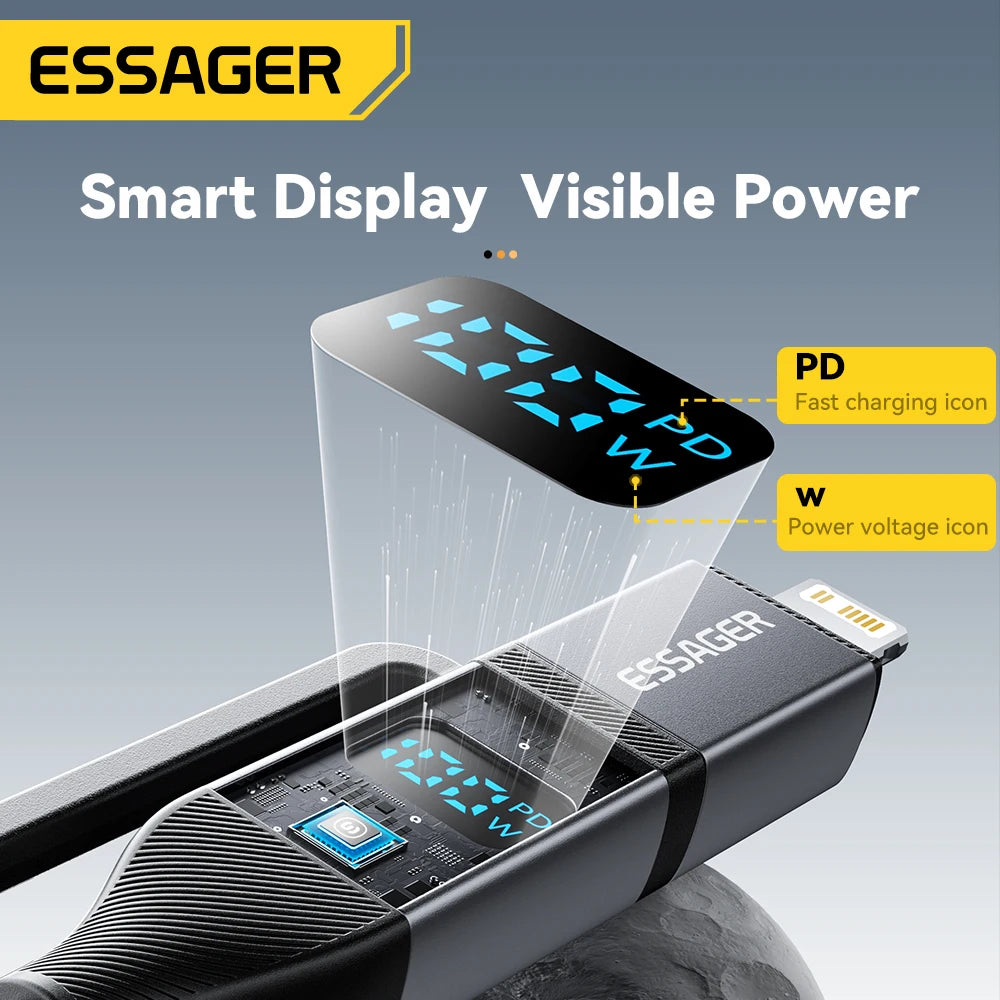 Essager 100W 4-in-1 Fast Charging Cable